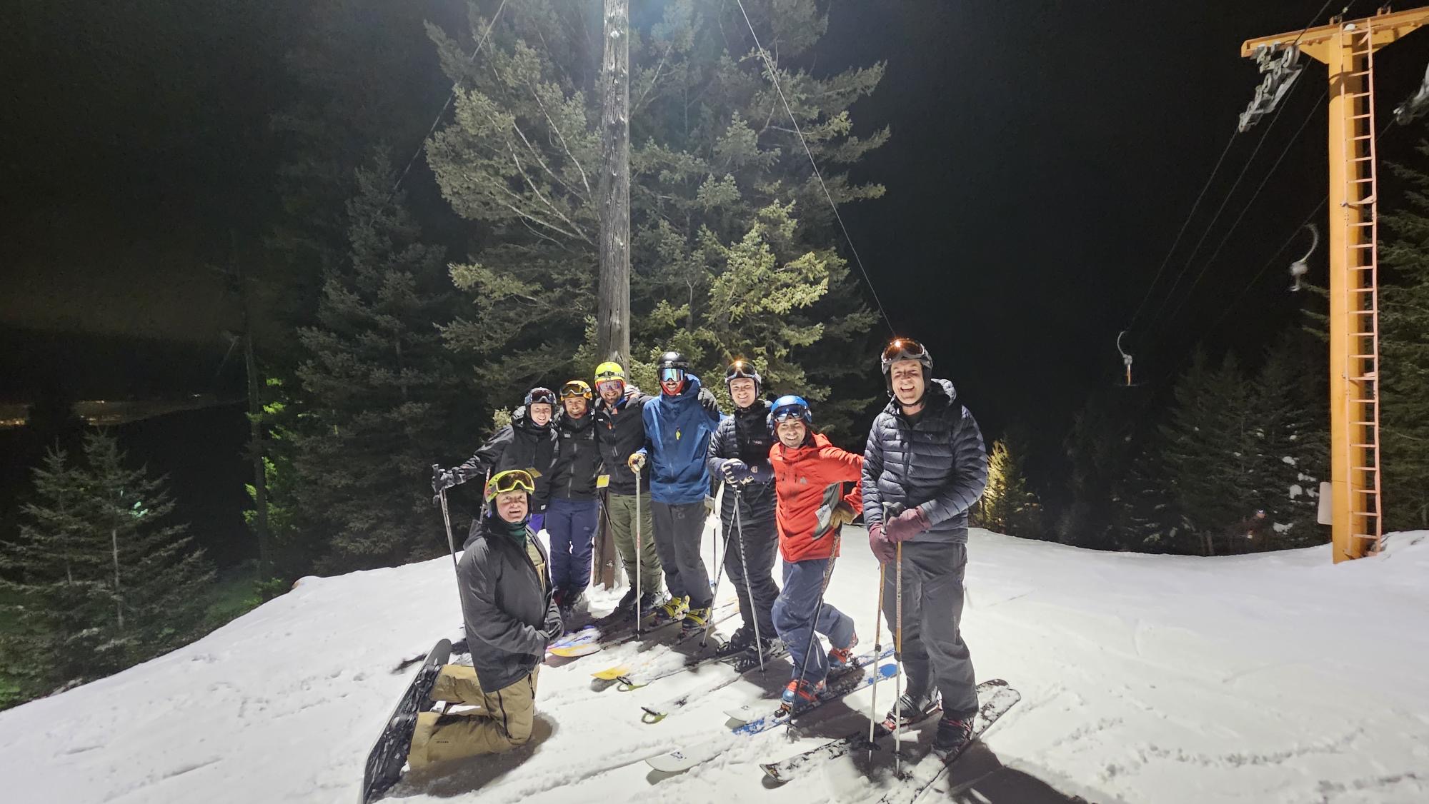 Harper Ski Night